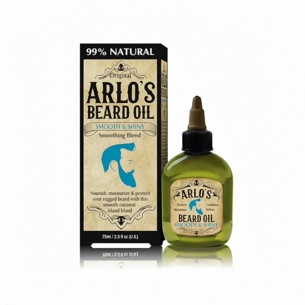 Arlo’s Beard Oil Smooth & Shiny 75ml | Nourish & Moisturize Beard Care