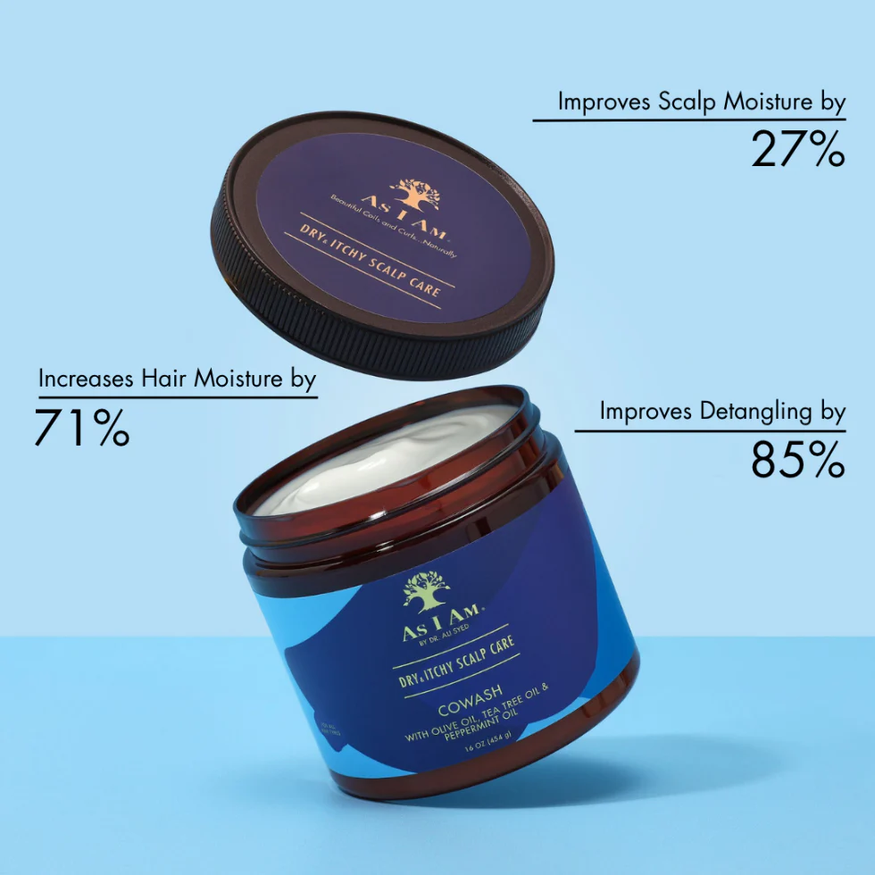 As I Am Dry & Itchy Scalp Co-Wash 454g | Anti-Dandruff & Hydration - Image 4
