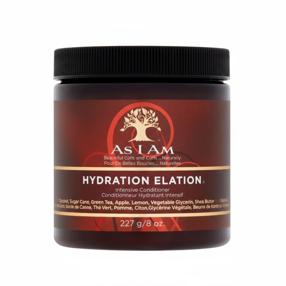 As I Am Hydration Elation Conditioner 227g | Deep Moisture & Repair Care
