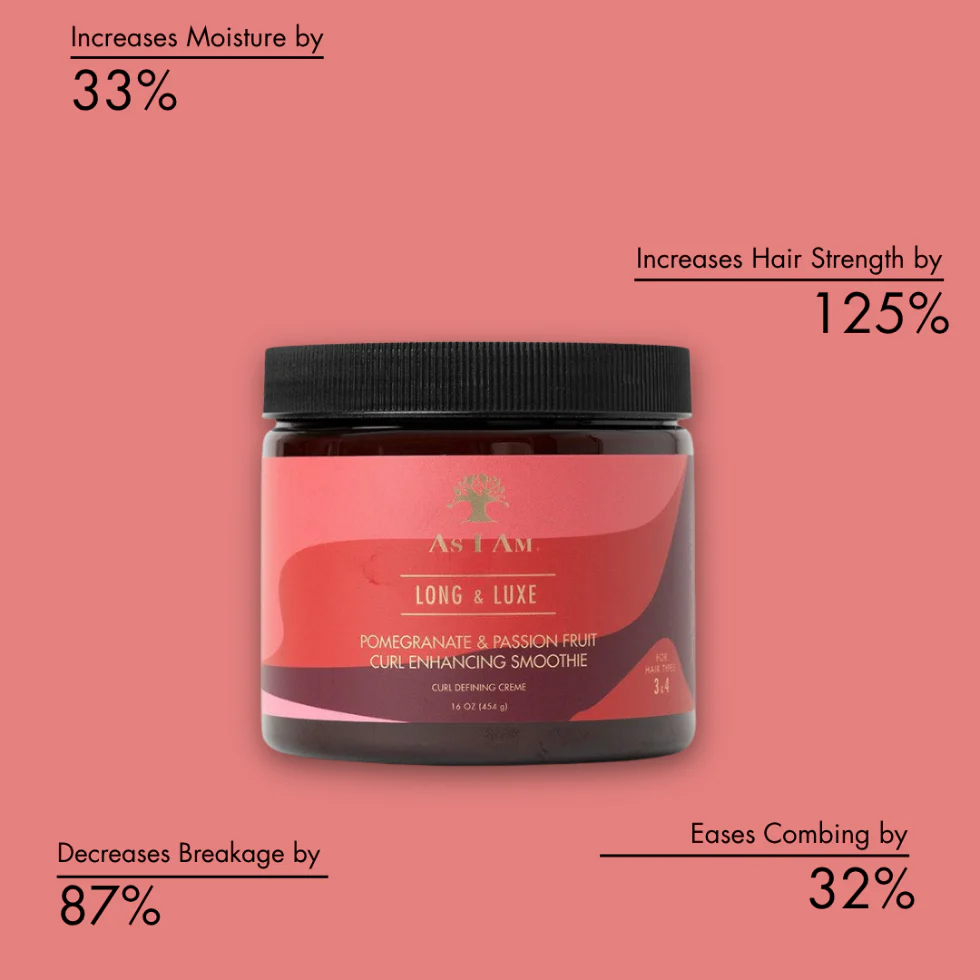As I Am Long & Luxe Curl Smoothie 16oz | Define & Hydrate Curls - Image 4
