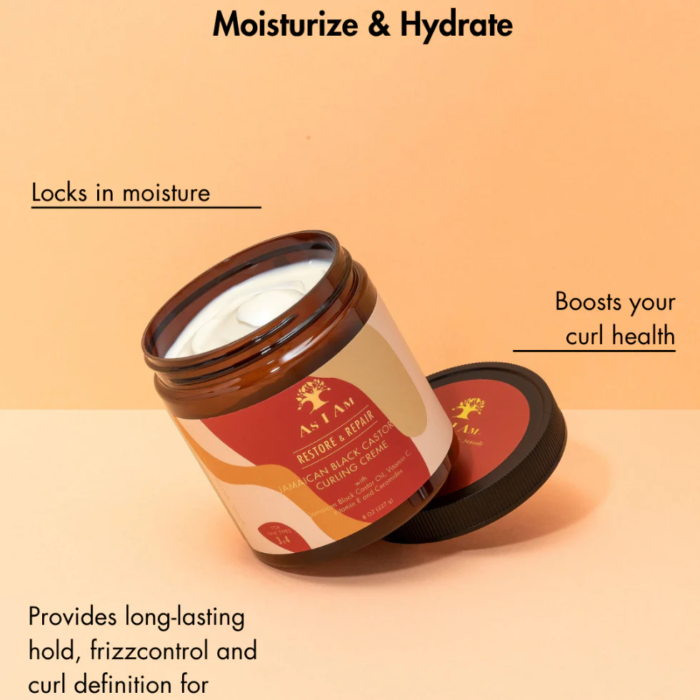As I Am JBCO Curling Cream 227g | Define & Moisturize Curls - Image 2