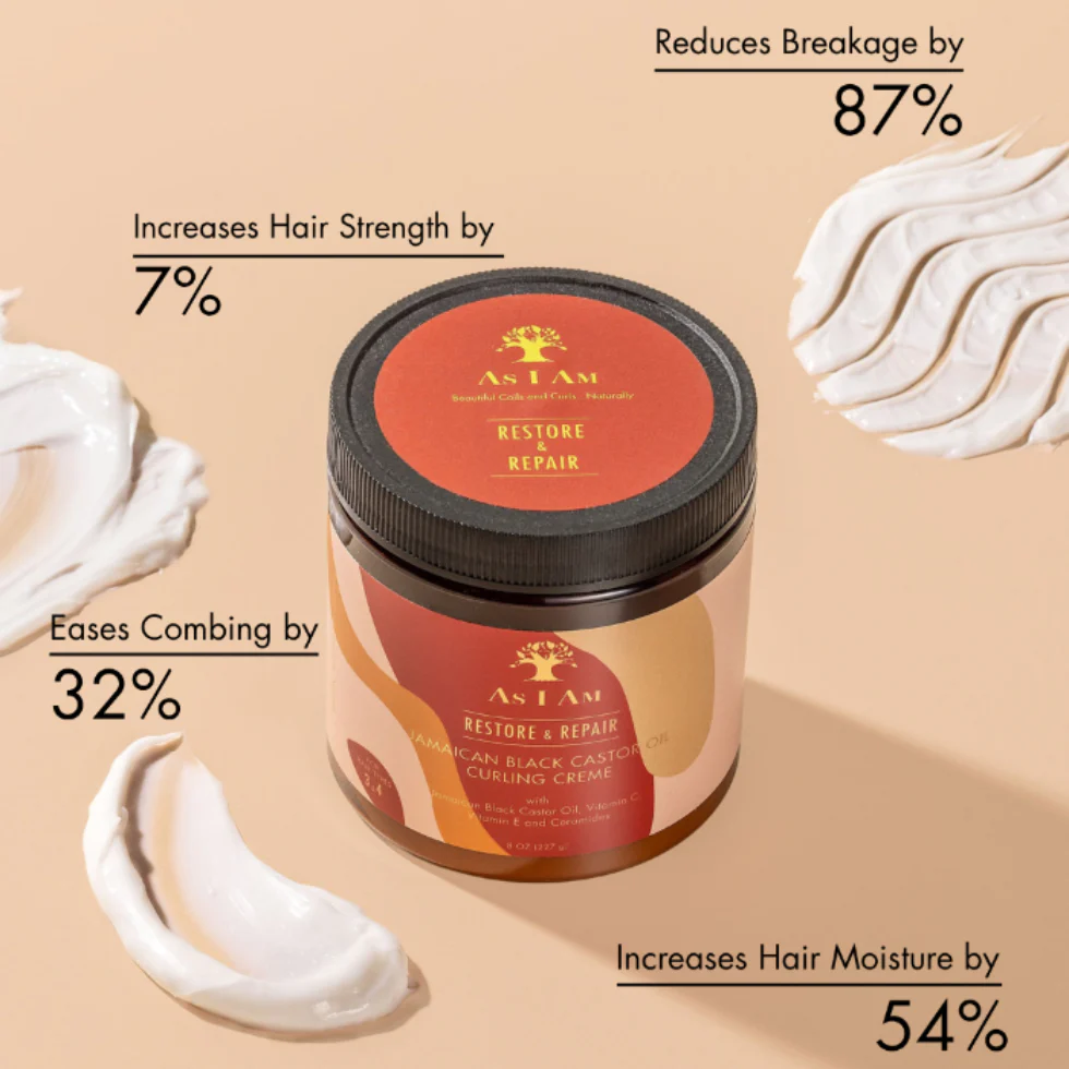 As I Am JBCO Curling Cream 227g | Define & Moisturize Curls - Image 3