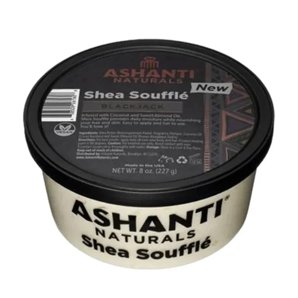 Ashanti Naturals Shea Soufflé Blackjack 227g | Shea Butter Moisturizer