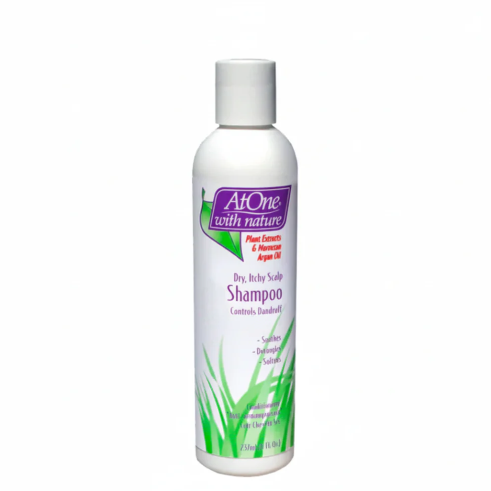 AtOne Dry Itchy Scalp Shampoo 237ml | Anti-Dandruff, Soothes & Cleanses Hair
