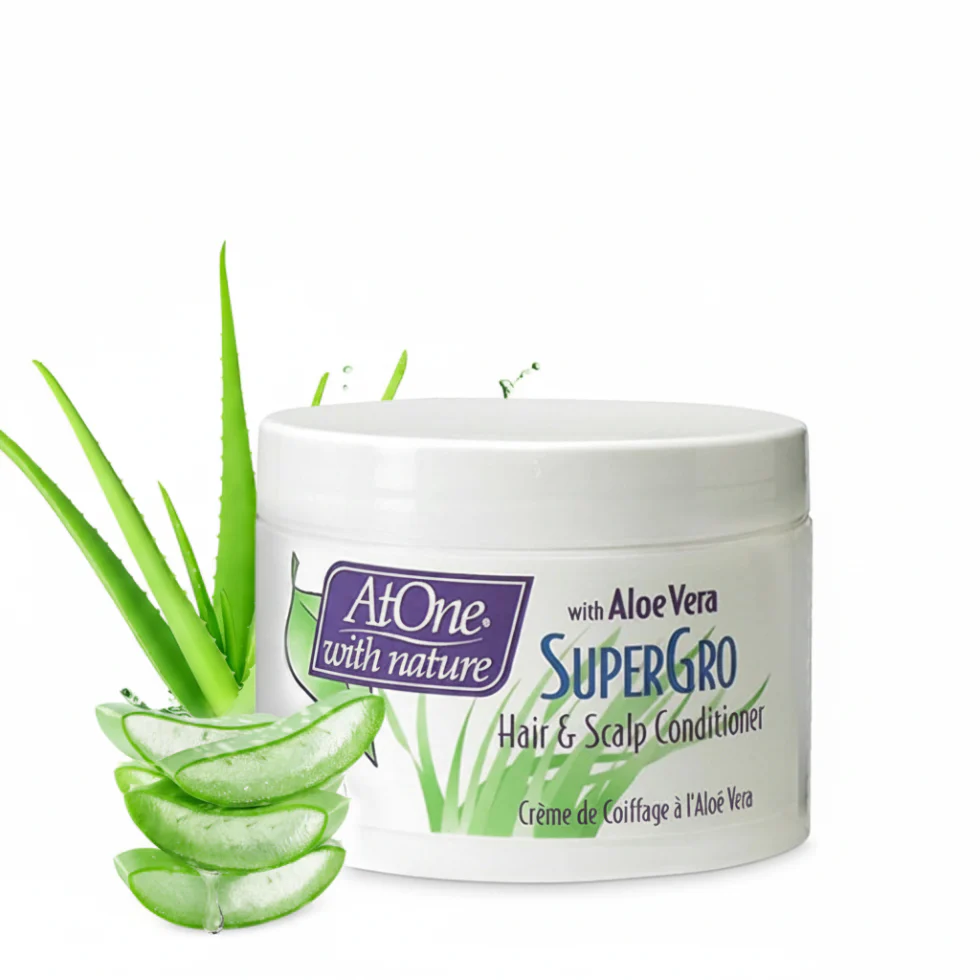 AtOne Aloe Vera SuperGro Hair & Scalp Conditioner 154g | Nourish & Strengthen