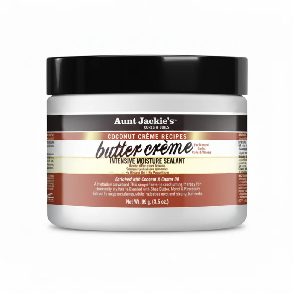 Aunt Jackie’s Coconut Crème Butter Crème 7.5oz | Moisture Sealant Hair Butter