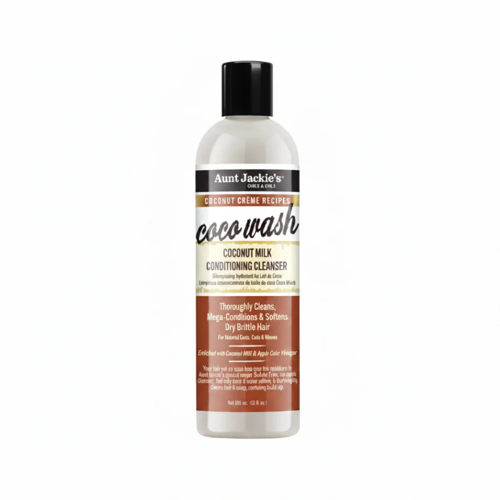 Aunt Jackie’s Coco Wash Coconut Milk Cleanser 12oz | Conditioning Hair Wash