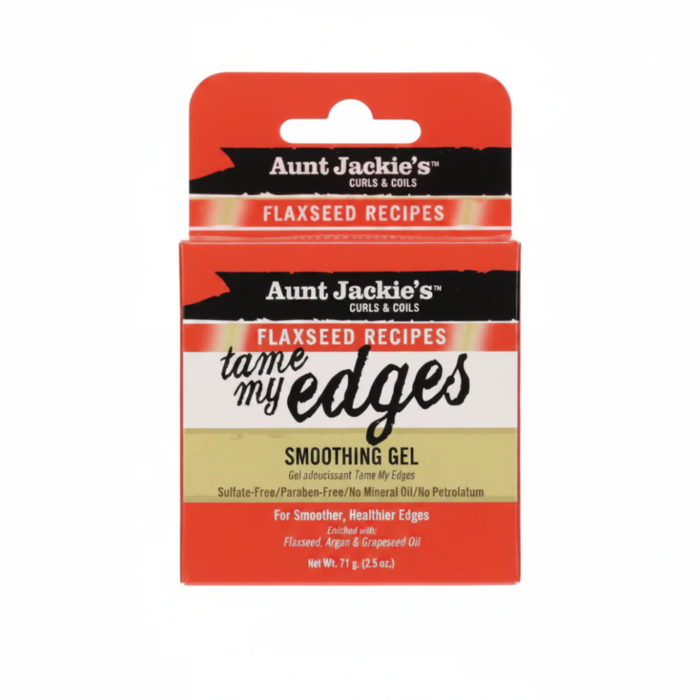Aunt Jackie’s Tame My Edges Gel 2.5oz | Flaxseed Sleek Hold Edge Control