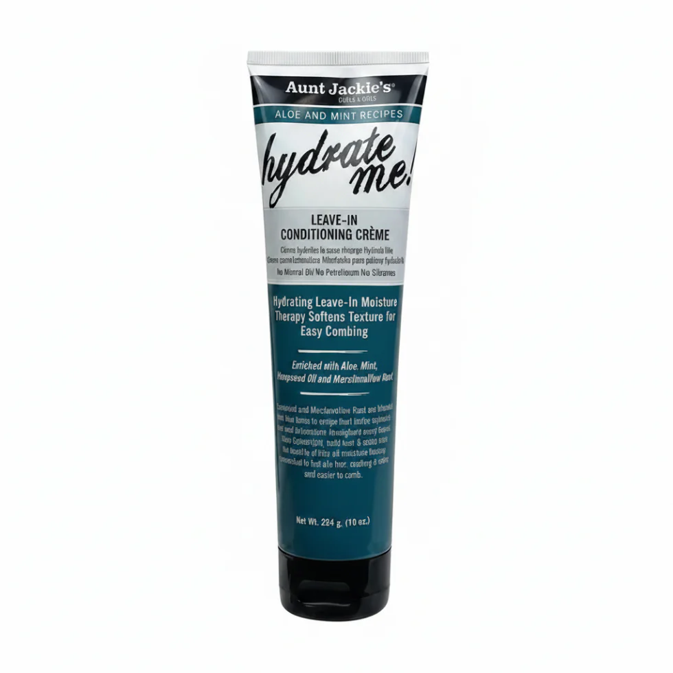 Aunt Jackie’s Hydrate Me Leave-In Conditioner 10oz | Aloe & Mint Moisture