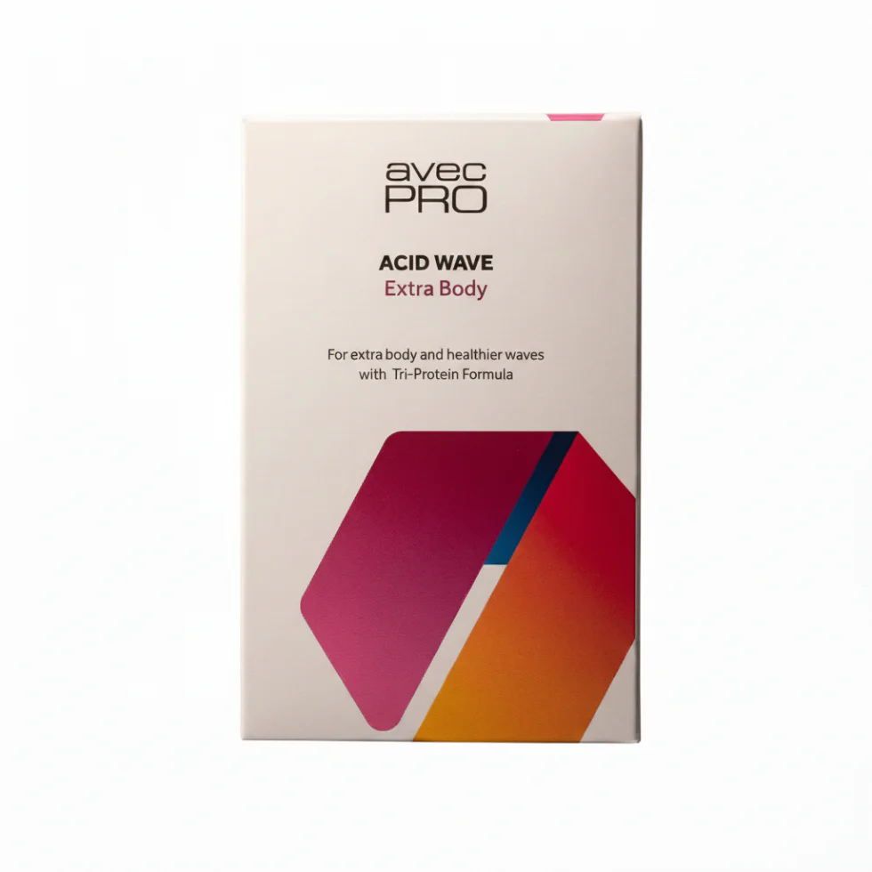 Avec Pro Acid Wave Perm Extra Body | Ammonia-Free Tri-Protein Curl System
