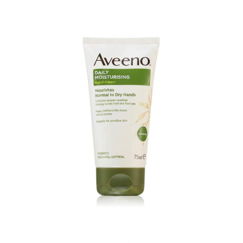 Aveeno Daily Moisturising Hand Cream 75ml | Oat Care for Dry Hands