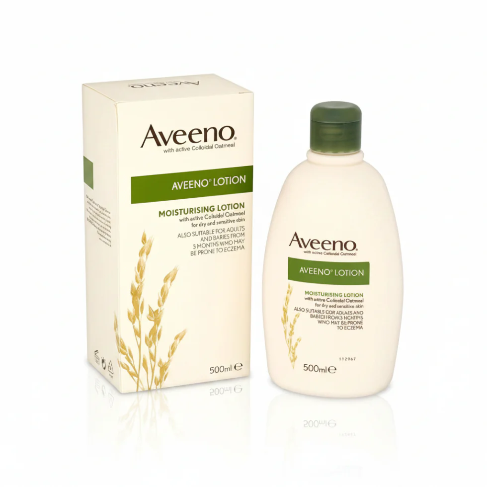 Aveeno Moisturising Lotion 500ml | Hydrate Protect & Soothe Dry Skin Daily