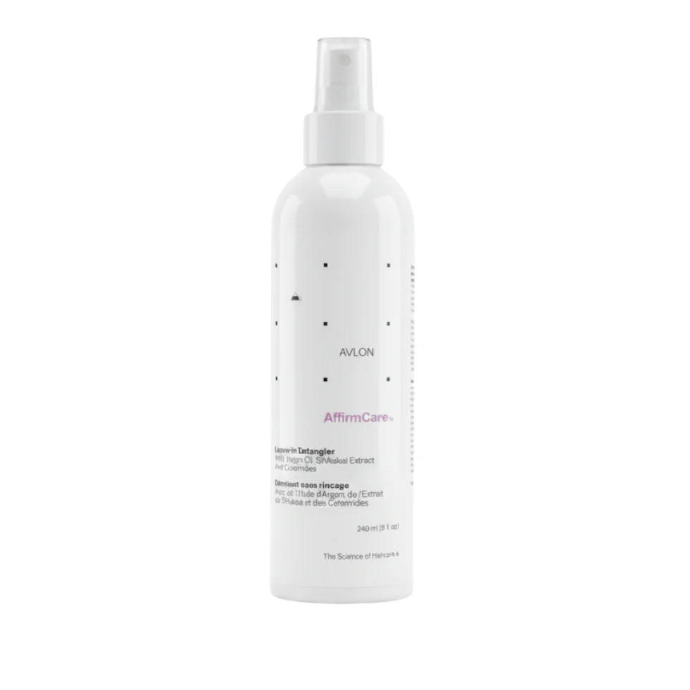 Avlon AffirmCare Leave-In Detangler 240ml | Moisture Shine Heat Protect