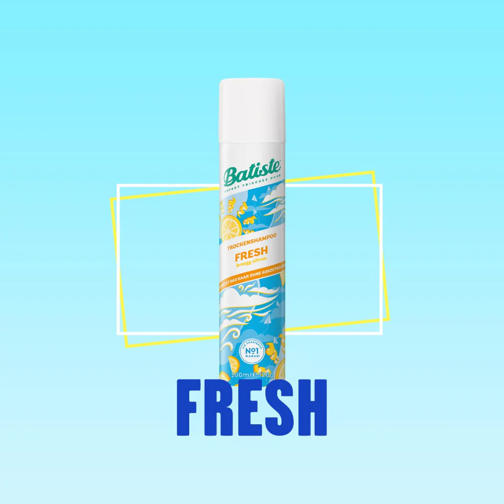 Batiste Dry Shampoo Fresh Fragrance 200ml | Oil Absorbing & Instant Hair Refresh - Image 2