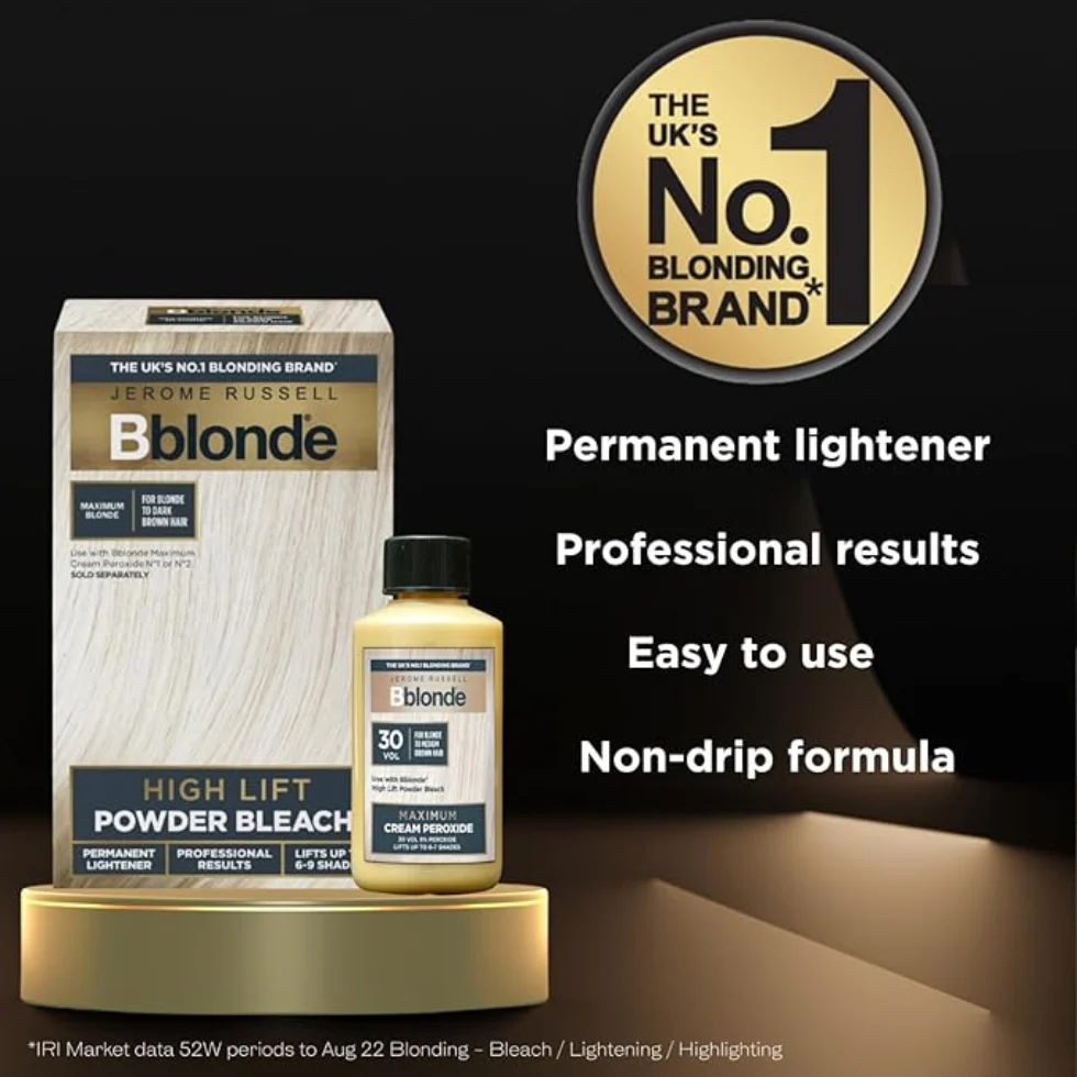 Bblonde 30 Vol 9% Cream Peroxide 75ml | Maximum Lift Developer - Image 4
