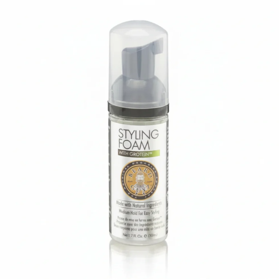 Beard Guyz Styling Foam 1.7oz | Medium Hold Protein Beard Styling Control - Image 2