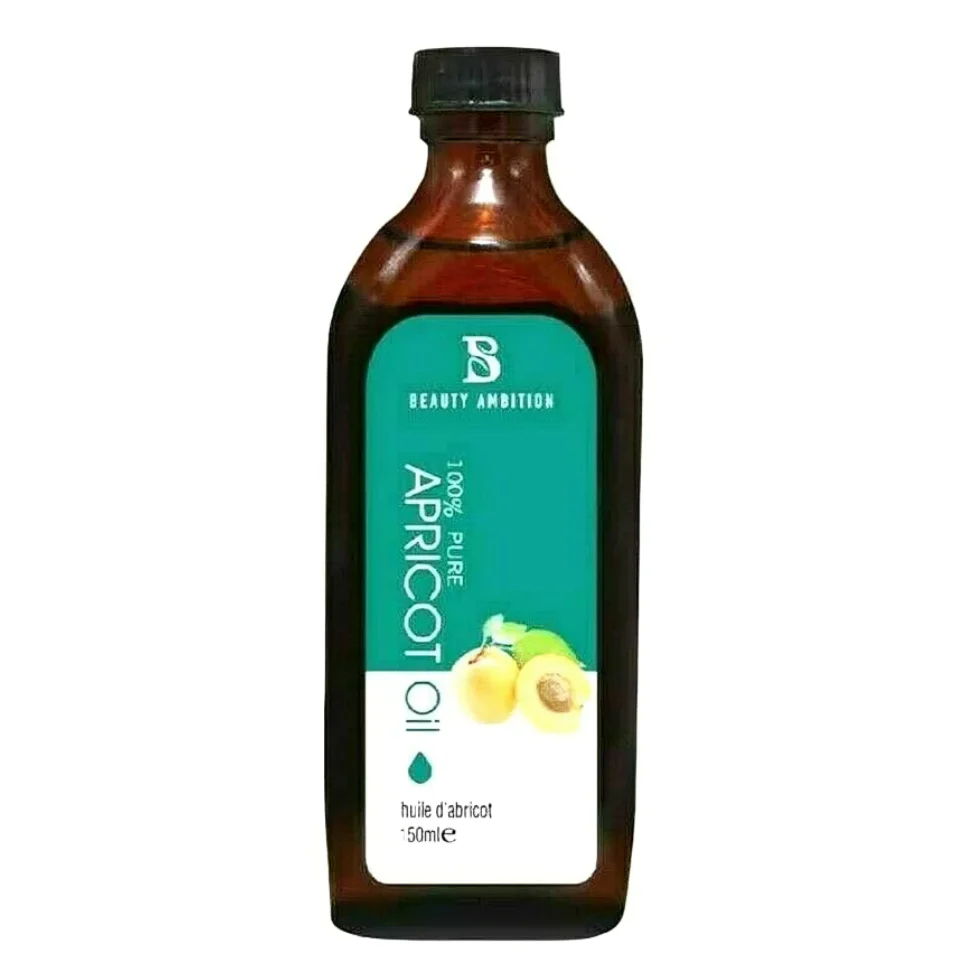 Beauty Ambition Apricot Oil 150ml | 100% Natural Herbal Hair & Skin Oil
