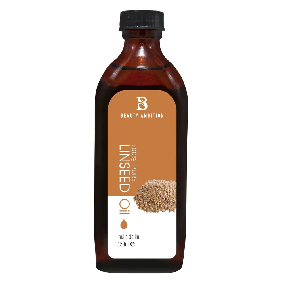 Beauty Ambition Linseed Oil 150ml | 100% Natural Herbal Hair & Skin Oil