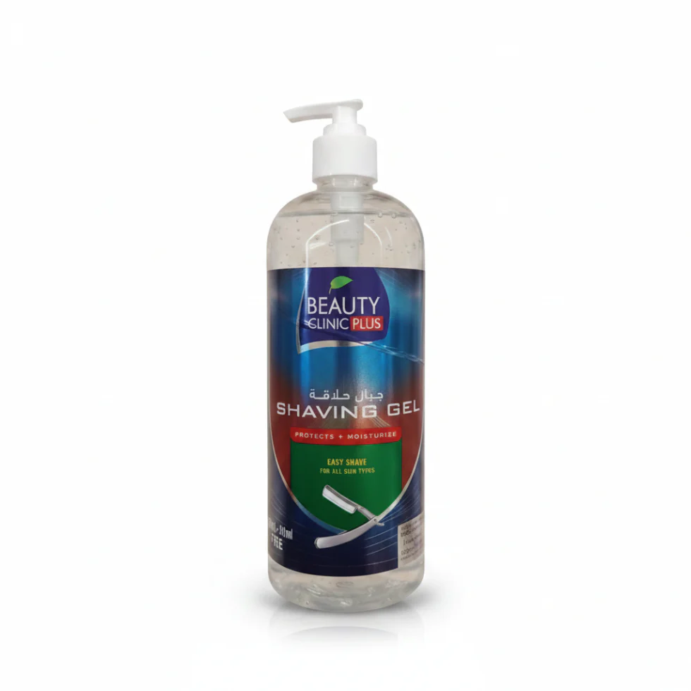 Beauty Clinic Clear Shaving Gel 700ml | Moisturizing Precision Shave Gel