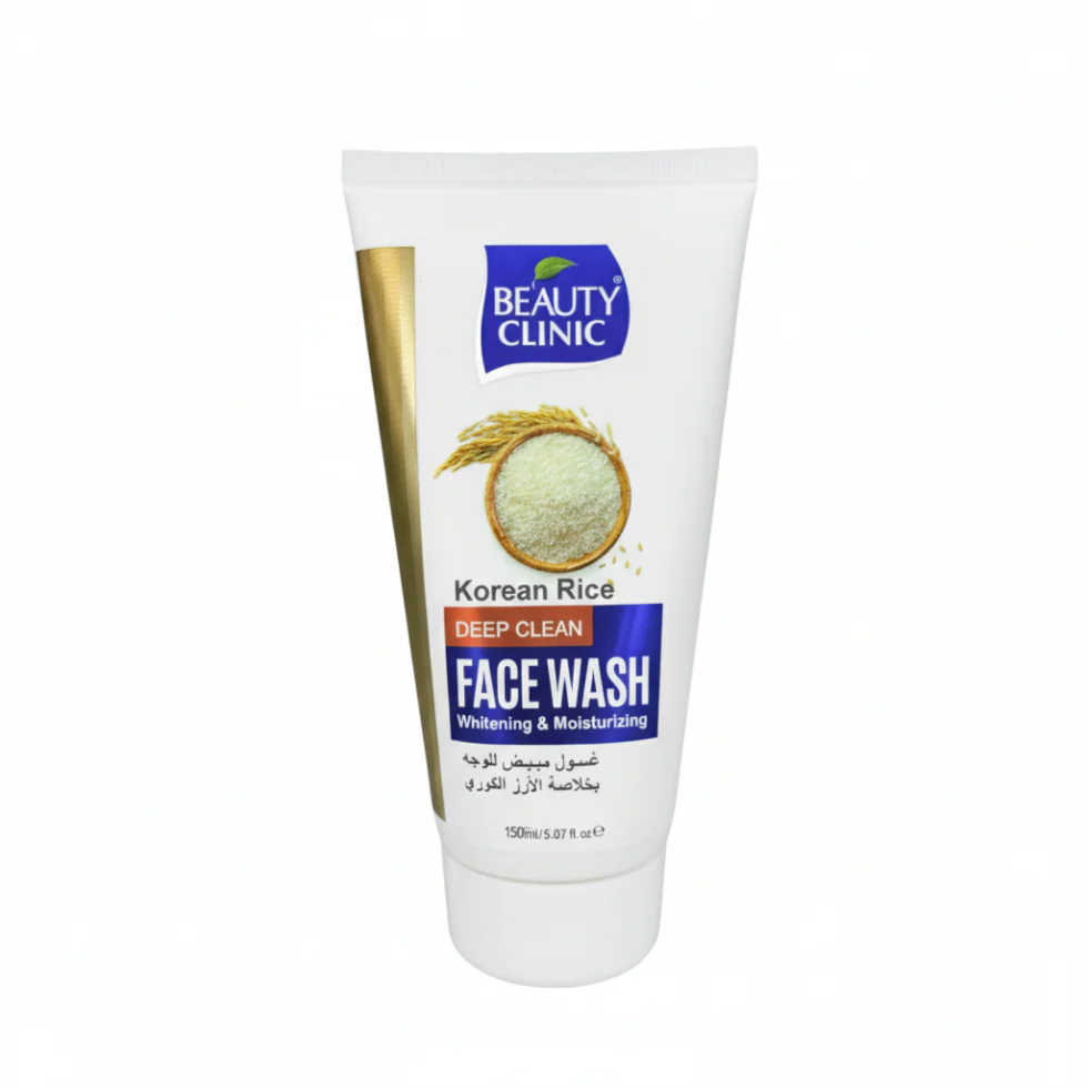 Beauty Clinic Korean Rice Face Wash 150ml | Deep Clean Brightening Cleanser