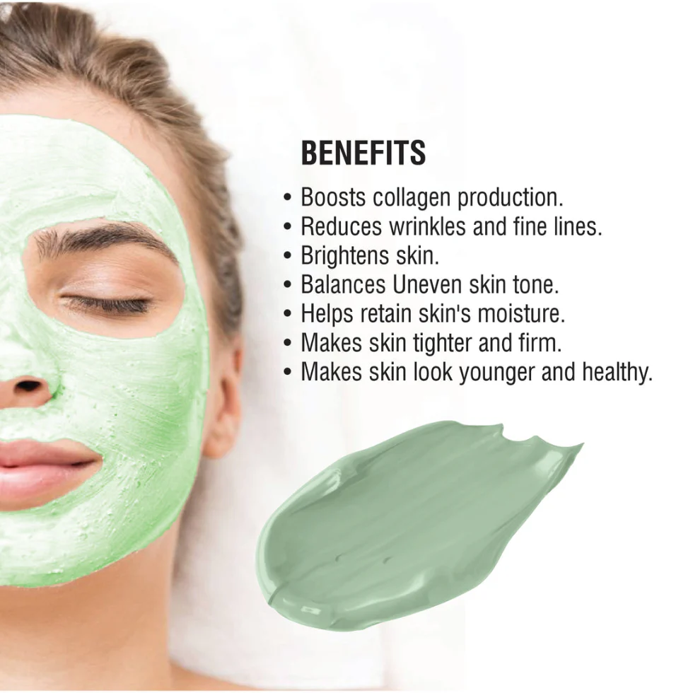 Beauty Clinic Mint & Neem Mud Mask 500ml | Deep Cleansing Detox Face Mask - Image 2