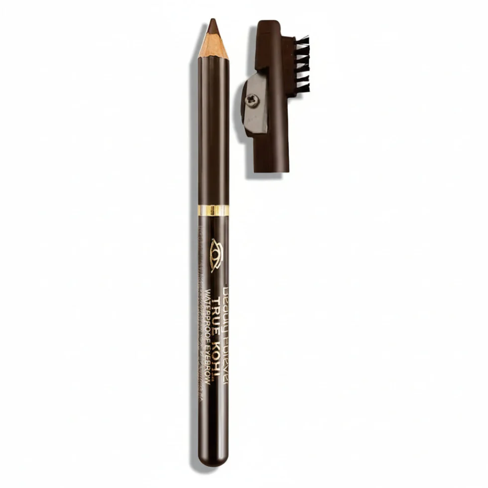✨ Beauty Forever True Kohl Waterproof Eyebrow Pencil Dark Brown Makeup
