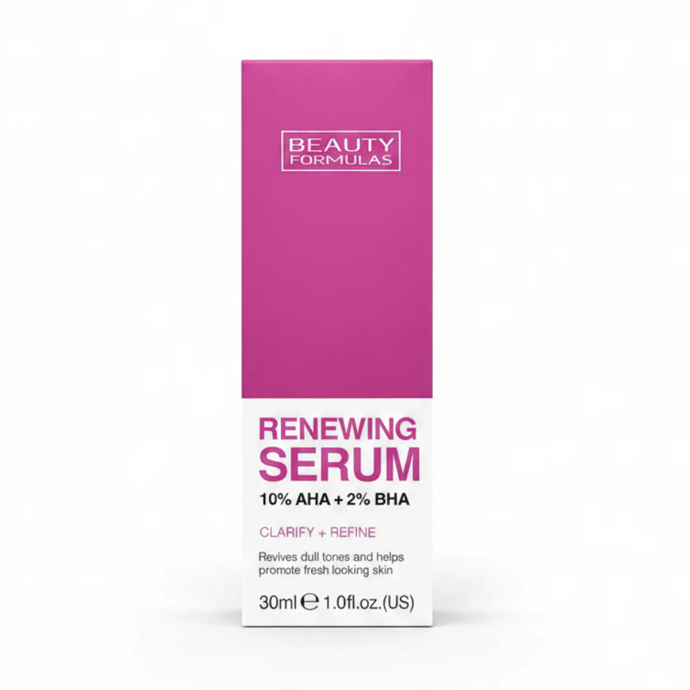 Beauty Formulas Renewing Serum 30ml | Hydrating & Skin Renewal Face Serum