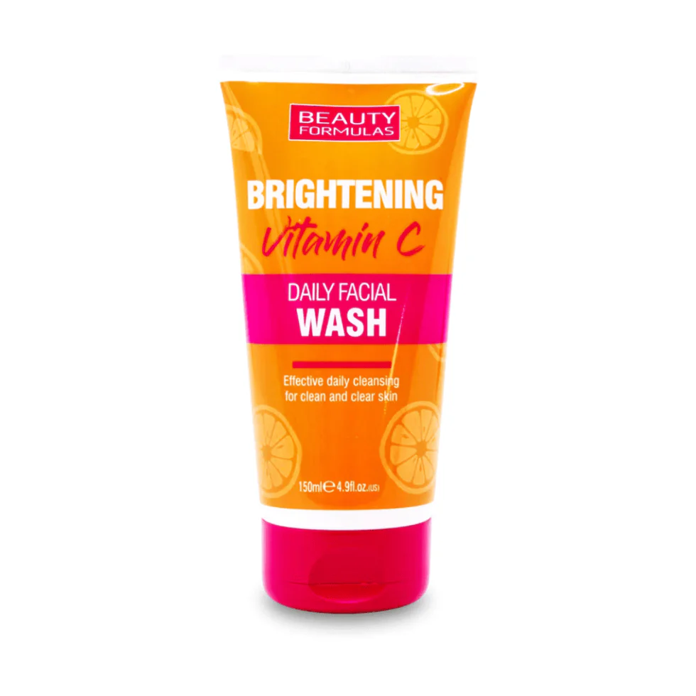 Beauty Formulas Vitamin C Facial Wash 150ml | Brightening Daily Cleanser