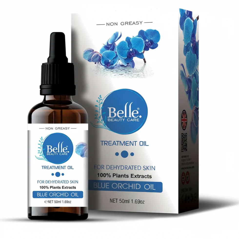 Belle Beauty Care Blue Orchid Oil 50ml | Hydrating & Skin Revitalizing Treatment