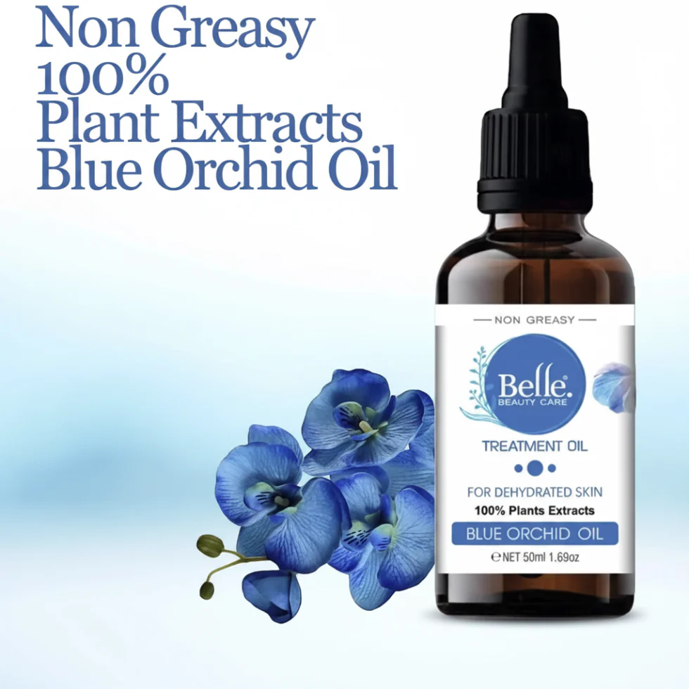 Belle Beauty Care Blue Orchid Oil 50ml | Hydrating & Skin Revitalizing Treatment - Image 2