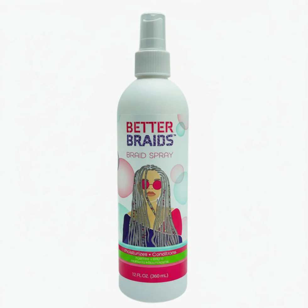 Better Braids Spray 355ml | Hydrating Braids & Scalp Moisturizer