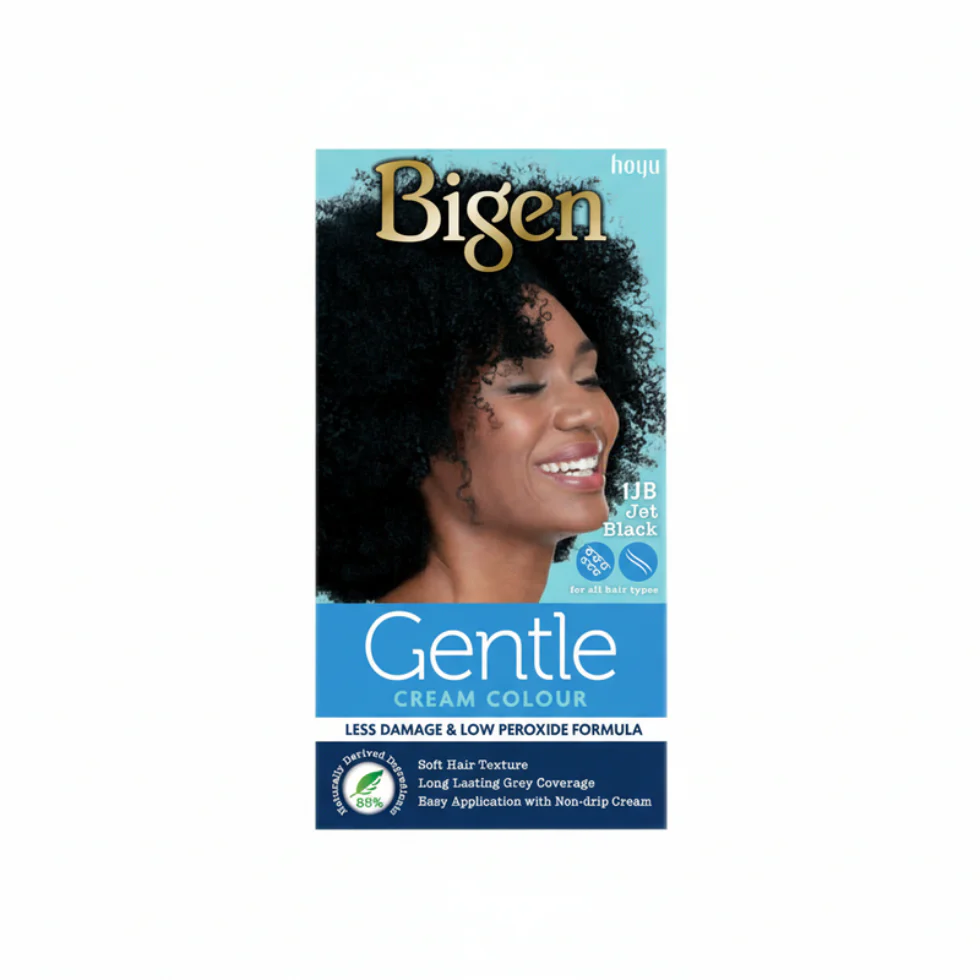 Bigen Gentle Cream Colour | Natural Grey Coverage Hair Dye for Smooth Shine