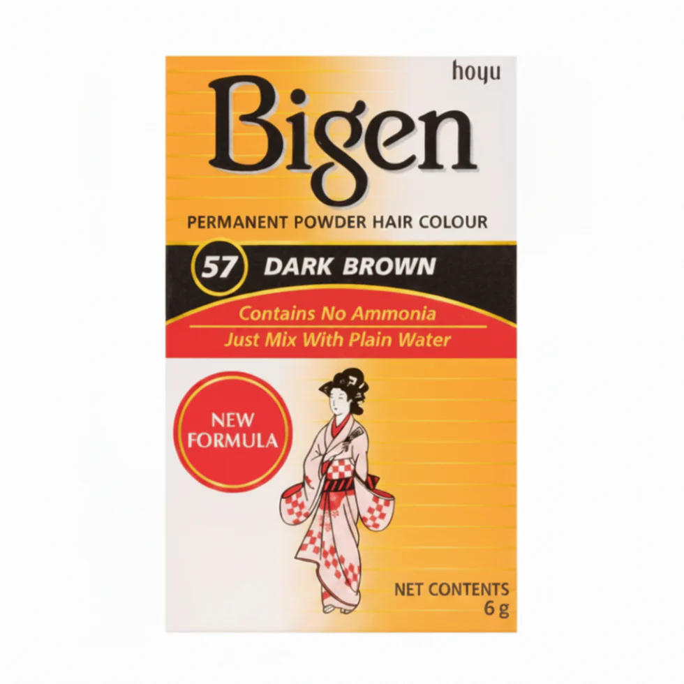 Bigen Permanent Powder Hair Colour | Long-Lasting Grey Coverage Hair Dye - Image 8