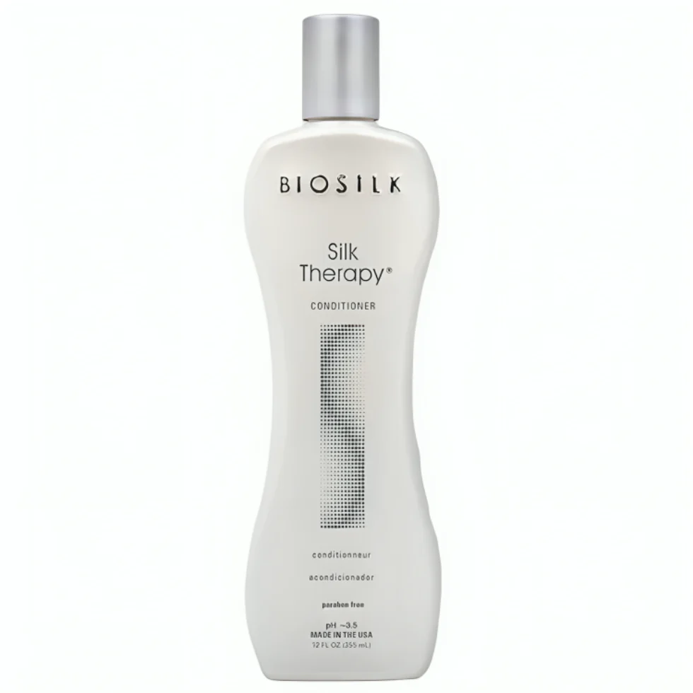 BioSilk Silk Therapy Conditioner 335ml | Shine Detangle Heat Protection Hair Care
