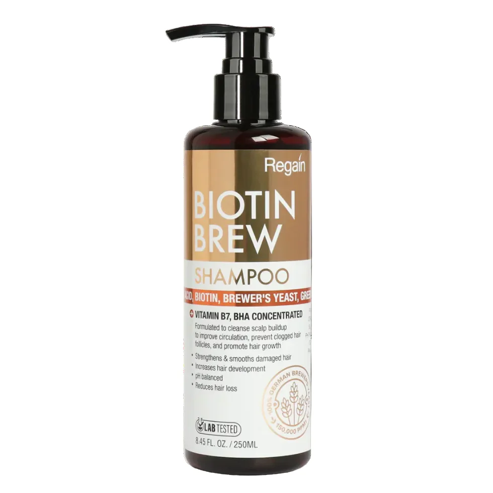 Biotin Brew Shampoo 250ml | Strengthen, Thicken & Cleanse Hair