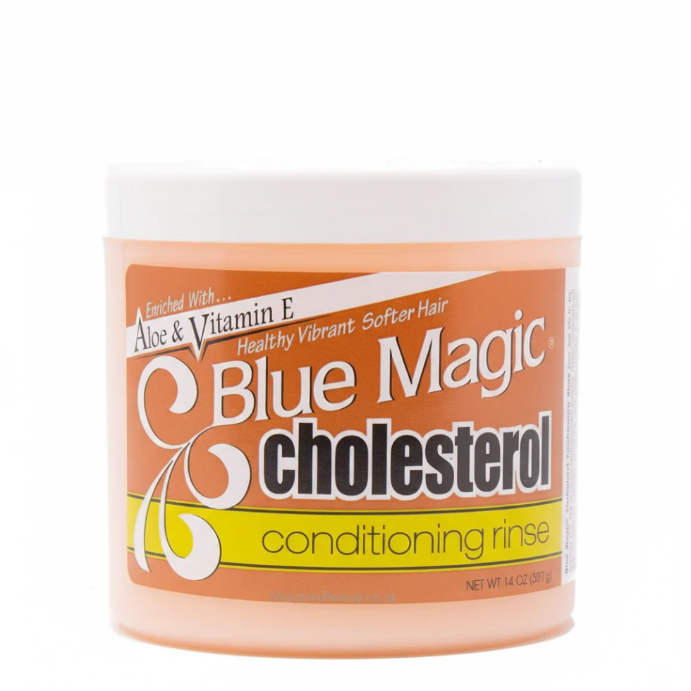 Blue Magic Cholesterol Conditioning Rinse 340g | Aloe & Vitamin E Care