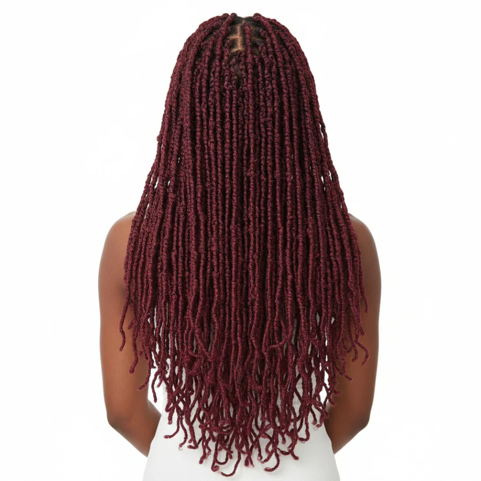 Bobbi Boss 2X 12" Butterfly Locs | Distressed Crochet Protective Hair - Image 10