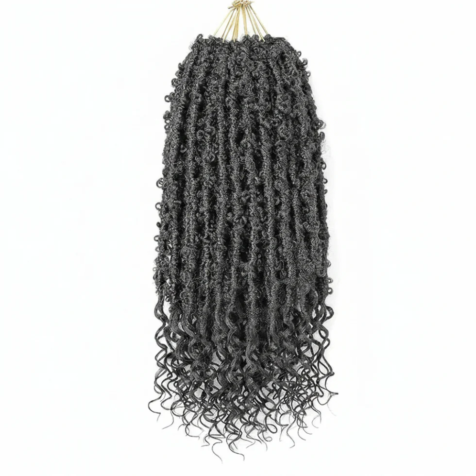 Bobbi Boss 2X 12" Butterfly Locs | Distressed Crochet Protective Hair - Image 4