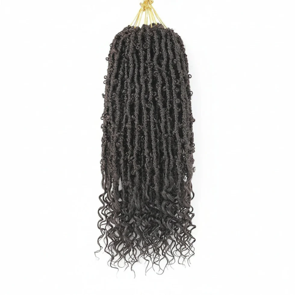 Bobbi Boss 2X 12" Butterfly Locs | Distressed Crochet Protective Hair - Image 9