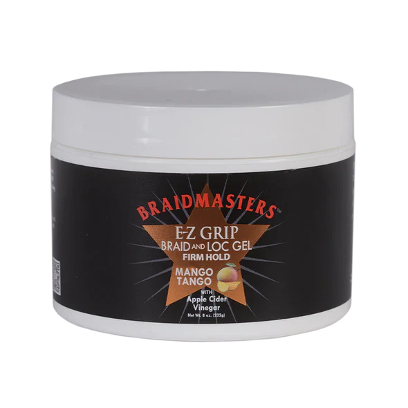 Braids Masters E-Z Grip Firm hold Mango Tango braids & lock Gel-232 gm/8 oz
