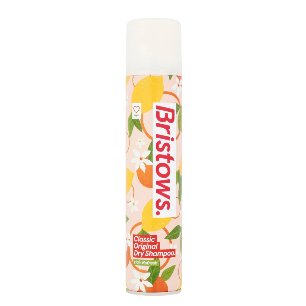 Bristows Classic Original Dry Shampoo 200ml | Citrus Fresh Oil Control Hair