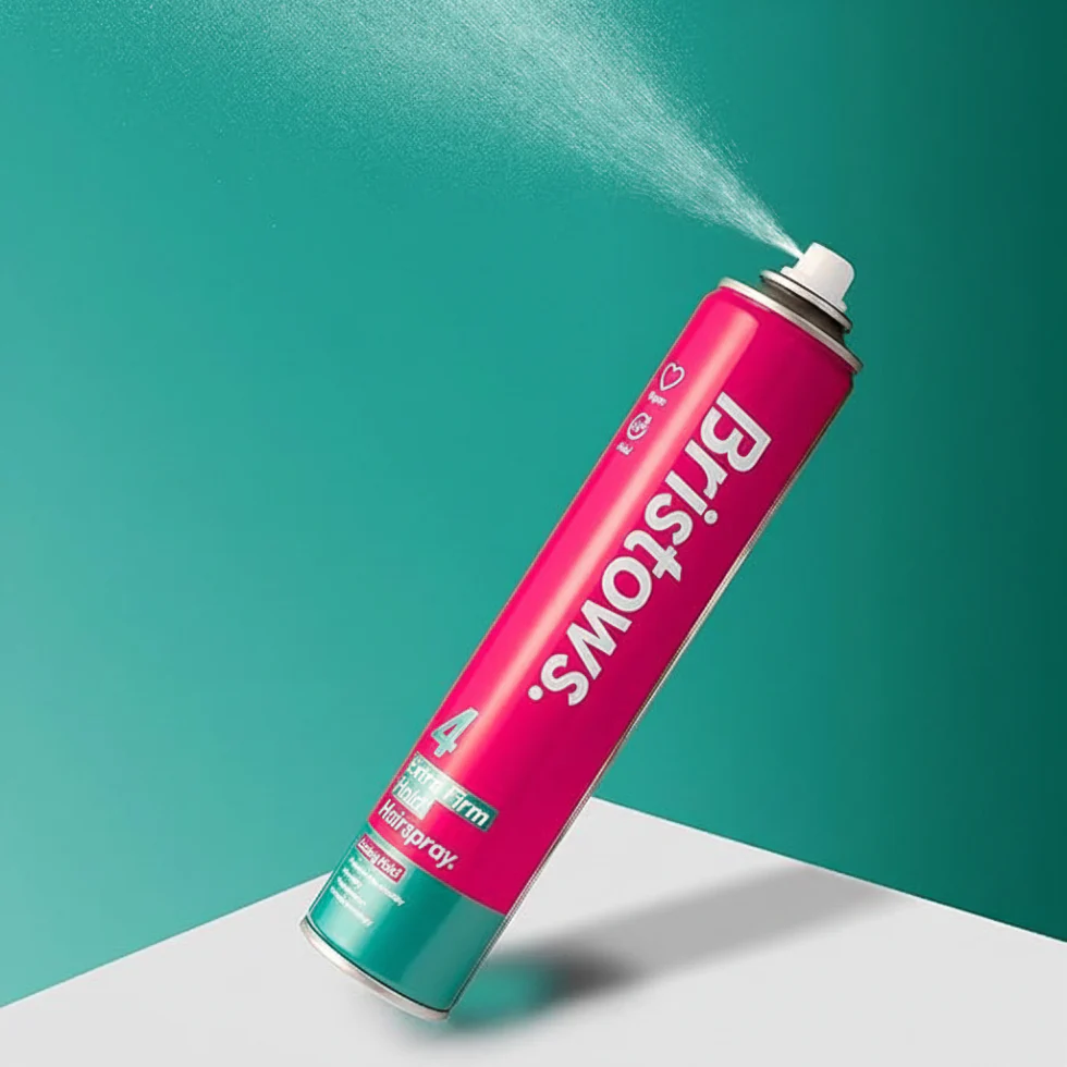 Bristows 4 Extra Firm Hold Hairspray 400ml | 24hr Strong Non-Sticky Hold - Image 3