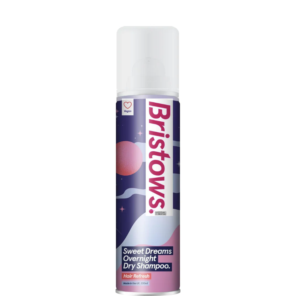 Bristows Sweet Dreams Overnight Dry Shampoo 200ml | Vanilla Fresh Oil Control