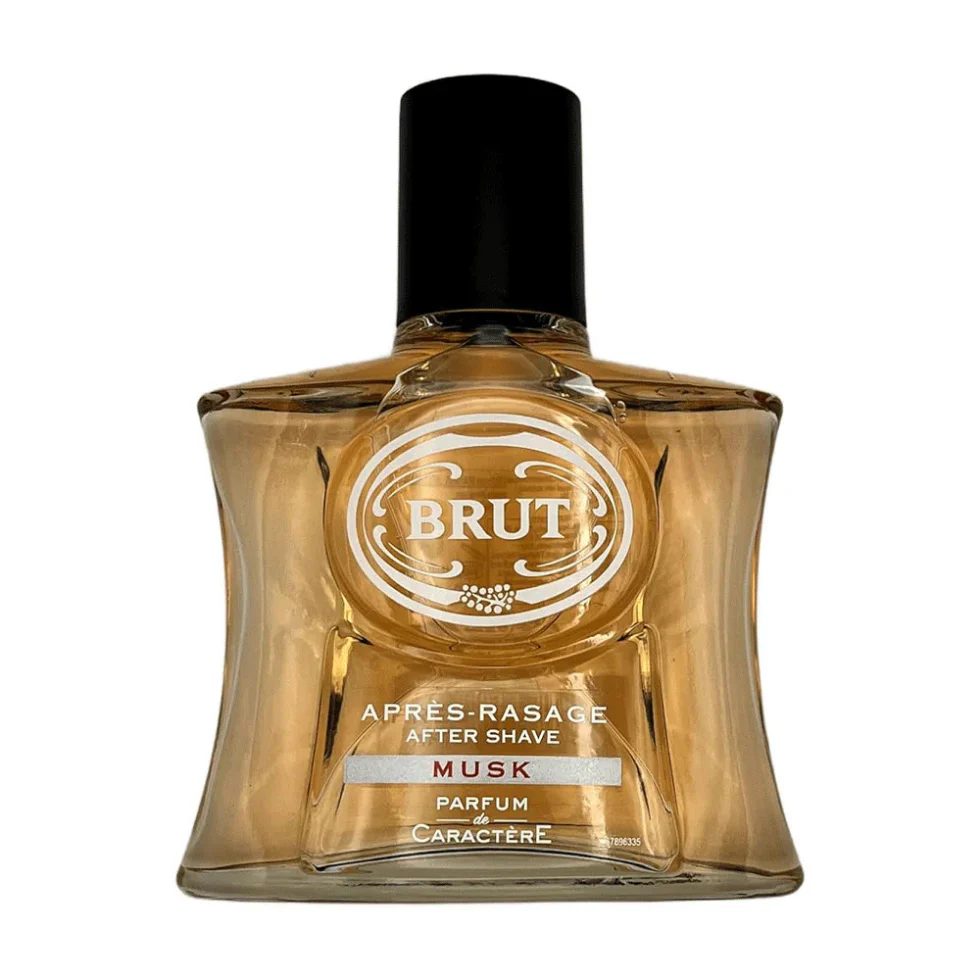 Brut Musk After Shave 100ml | Soothing Post Shave Lotion for Men