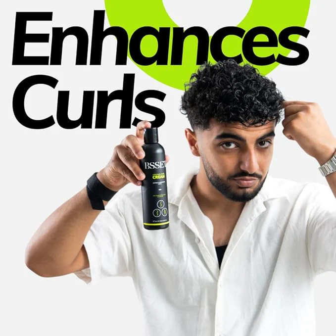 Bset Wavy Curl Cream 300ml | Define Type 2 Curls & Frizz Control - Image 3
