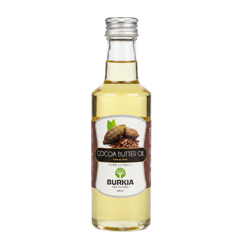 Burkia Cocoa Butter Oil 250ml | Natural Skin & Hair Nourishing Oil