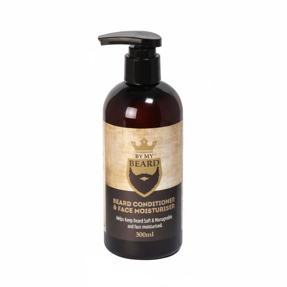 By My Beard Conditioner & Face Moisturiser 300ml | Soft Beard & Skin Care
