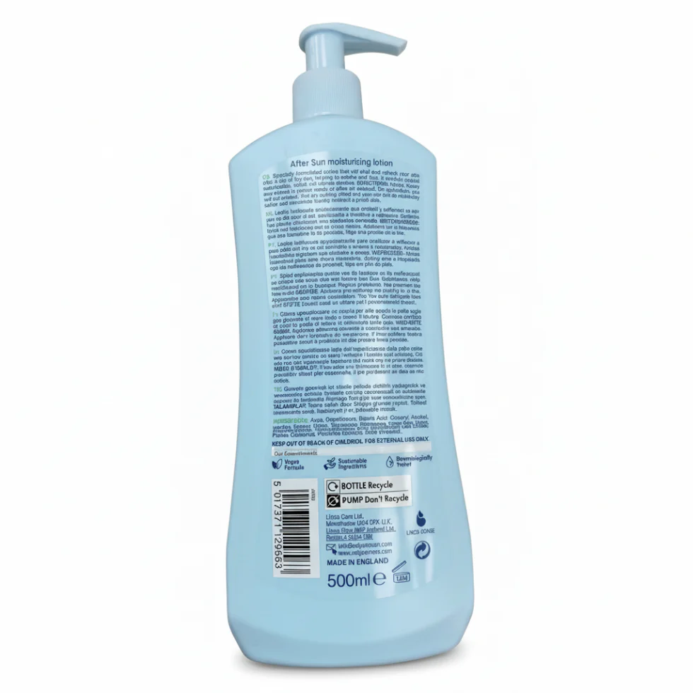 Calypso After Sun Moisturising Lotion 500ml | Family Size Hydrating Skin Care - Image 2