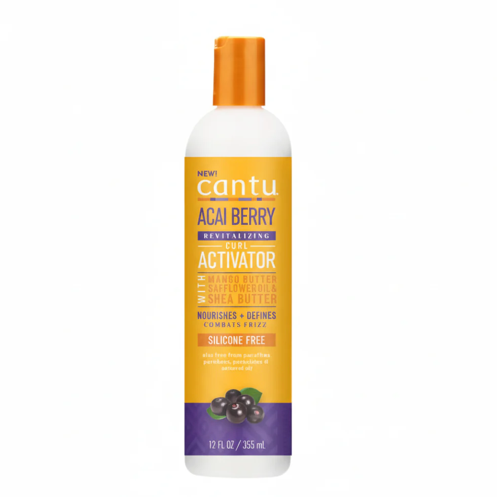 Cantu Acai Berry Curl Activator Cream 12oz | Define & Hydrate Curls