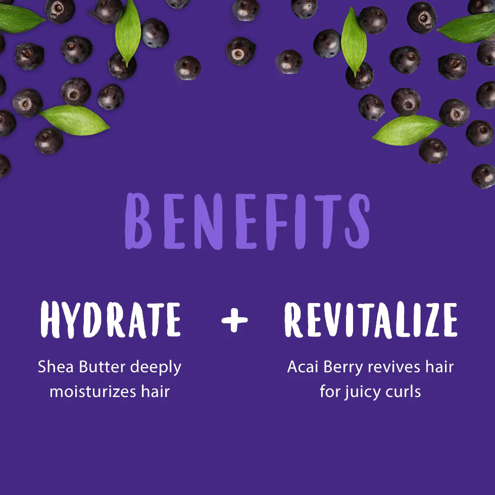 Cantu Acai Berry Revitalizing Masque 340g | Repair & Hydrate Damaged Hair - Image 5